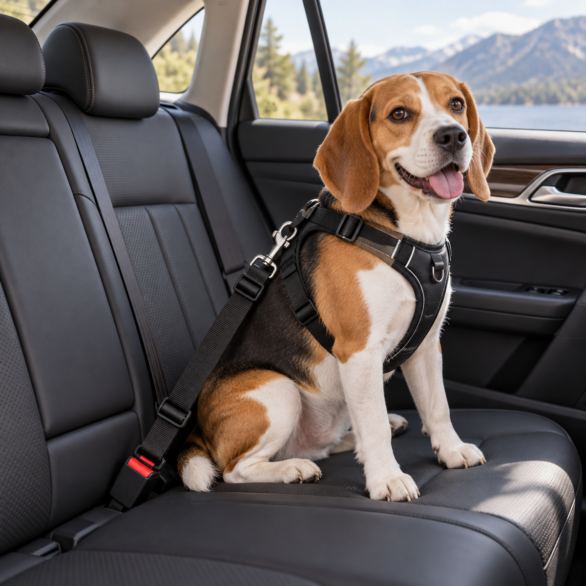 Dog Car Safety Belt — The Restraint